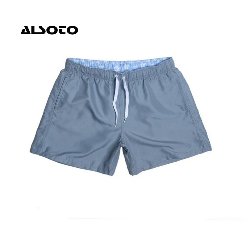 Pantalones Cortos de Baño para Hombre - Bañador de Secado Rápido con Bolsillo, Boxer de Surf para Verano