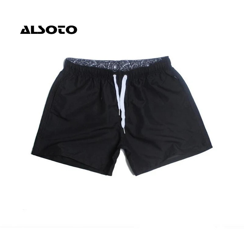 Pantalones Cortos de Baño para Hombre - Bañador de Secado Rápido con Bolsillo, Boxer de Surf para Verano