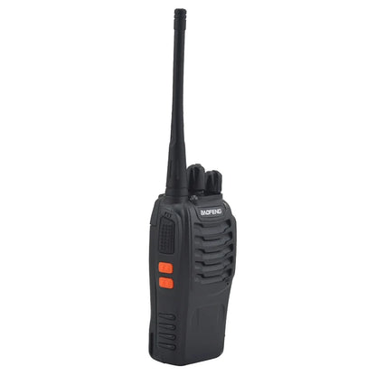 2 Piezas BAOFENG BF-888S Walkie Talkie UHF 400-470MHz Radio Bidireccional con Auricular - 16 Canales Portátiles