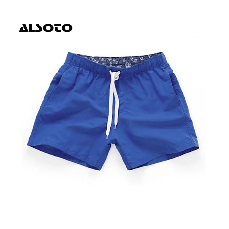 Pantalones Cortos de Baño para Hombre - Bañador de Secado Rápido con Bolsillo, Boxer de Surf para Verano