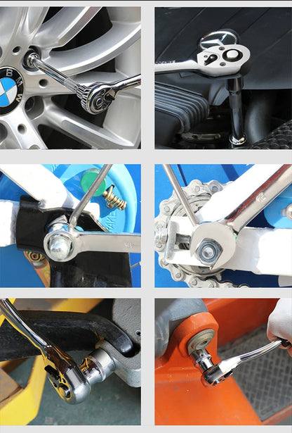 Herramientas de Reparación de Automóviles - Juego de Herramientas de Llave  de 1/4 Pulgada en Estuche Variado