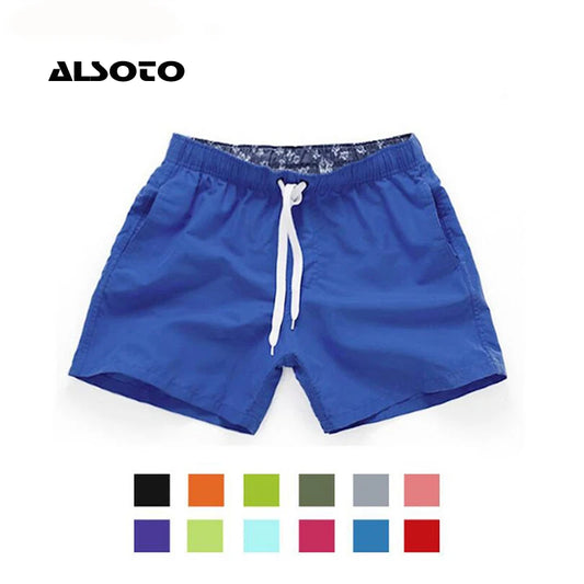 Pantalones Cortos de Baño para Hombre - Bañador de Secado Rápido con Bolsillo, Boxer de Surf para Verano