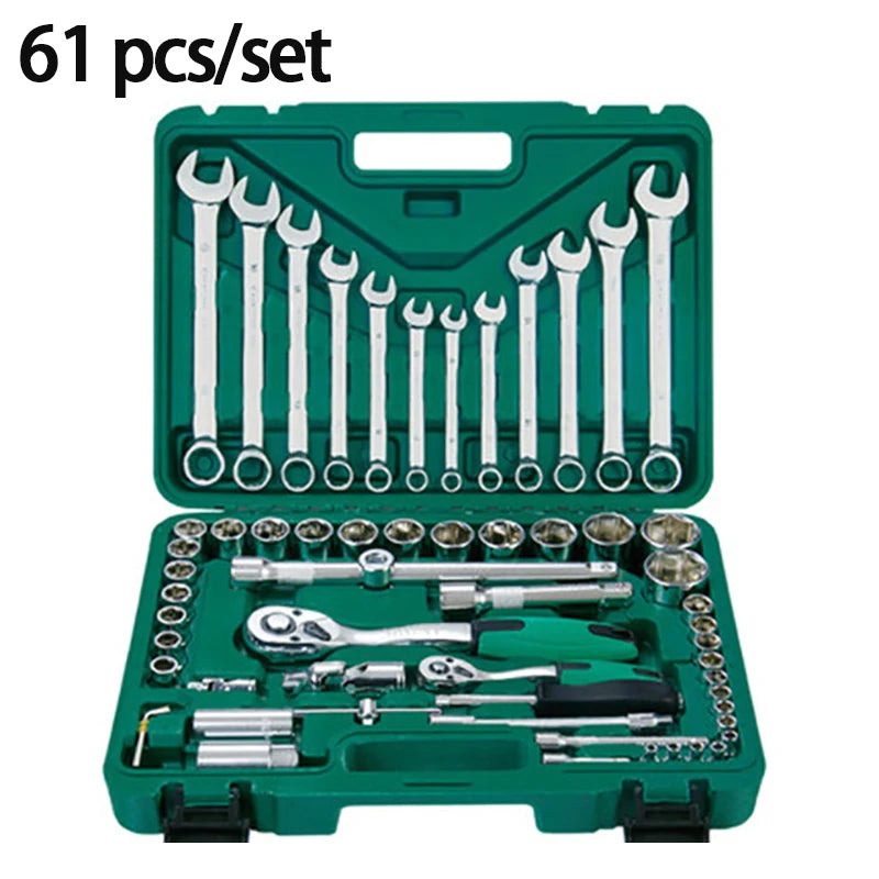 Herramientas de Reparación de Automóviles - Juego de Herramientas de Llave  de 1/4 Pulgada en Estuche Variado
