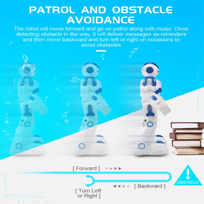 Robot de Juguete JJRC R2 CADY WIDA con Control Remoto por Gestos IR - Robot Inteligente Vector Smart Robótica, Baile y Diversión para Niños