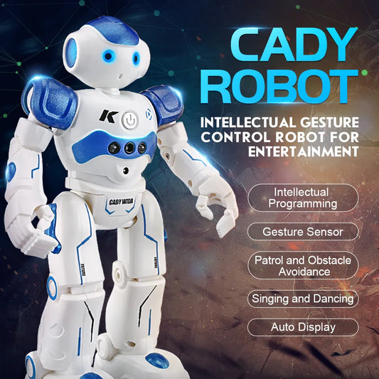 Robot de Juguete JJRC R2 CADY WIDA con Control Remoto por Gestos IR - Robot Inteligente Vector Smart Robótica, Baile y Diversión para Niños