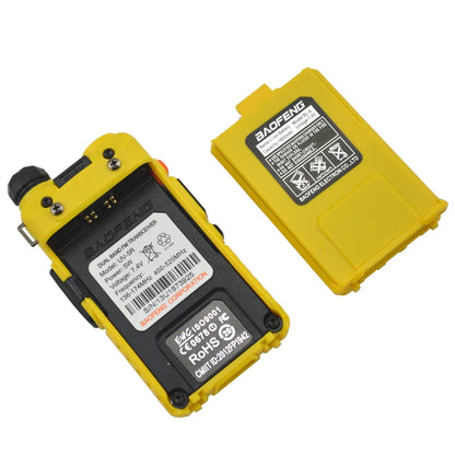 Baofeng Walkie Talkie UV-5R Dual Band Radio de Dos Vías VHF/UHF 136-174MHz & 400-520MHz con Auricular | Transceptor FM Portátil