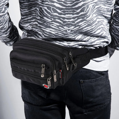 Riñonera Casual y Funcional Unisex Impermeable - Fanny Pack de Nylon