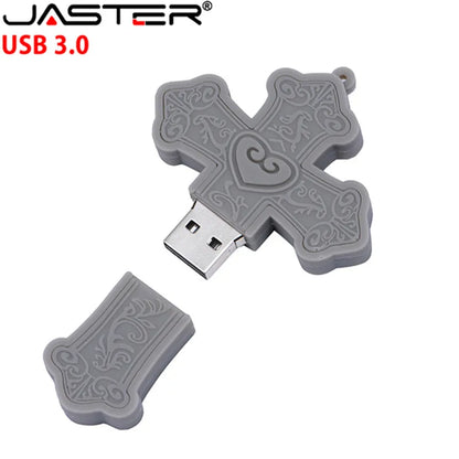 JASTER USB 3.0 Pen Drive | 4GB a 128GB | Diseño Cartoon | Regalo Perfecto para Bodas y Aniversarios
