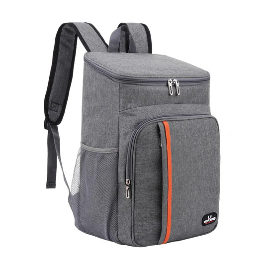 Mochila Térmica Impermeable con Aislante Engrosado de 20L, Bolsa Refrigerante de Grado Alimenticio PEVA, Ideal para Familia, Escuela y Picnic