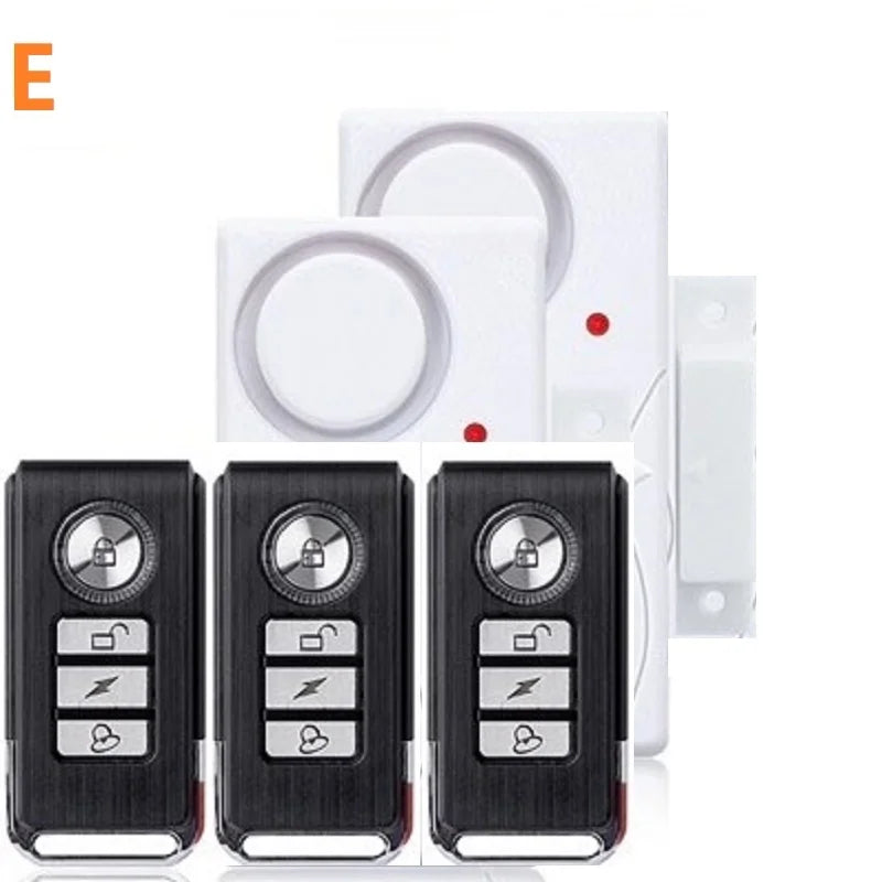 Kit de Protección para el Hogar: Sensor Magnético y Sistema de Alerta con Control Remoto ABS