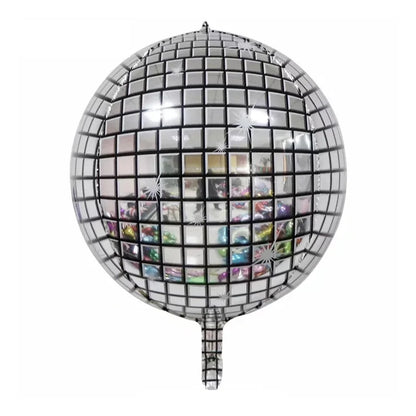 Globos de Papel Metalizado en Forma de Disco Ball - Decoración para Fiestas, Bodas y Eventos