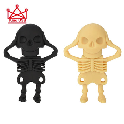 Skeleton USB Flash Drive | Pendrive 4GB a 128GB | USB 2.0 Mini Memory Stick | Regalos Originales