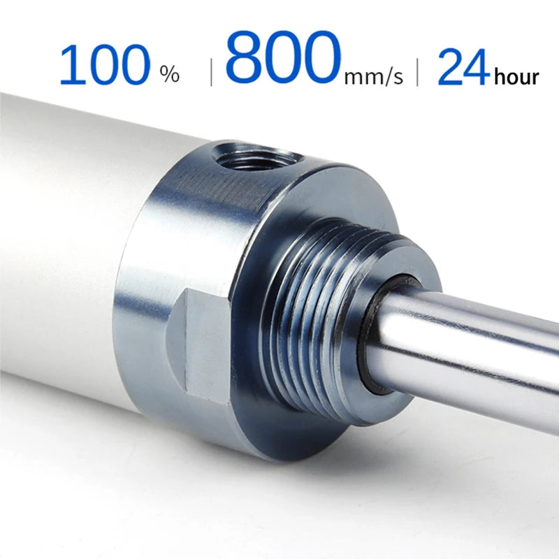 Cilindros Neumáticos de Doble Acción - Cilindro Comprimido Mini Bore de 16/20/25/32mm con Carrera de 40mm