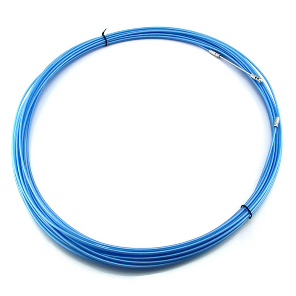 Herramienta de Pasacables con Cabeza de Rodillo para Instalación de Cableado, Cinta de Electricista, Conduit Ducting, 5-50M