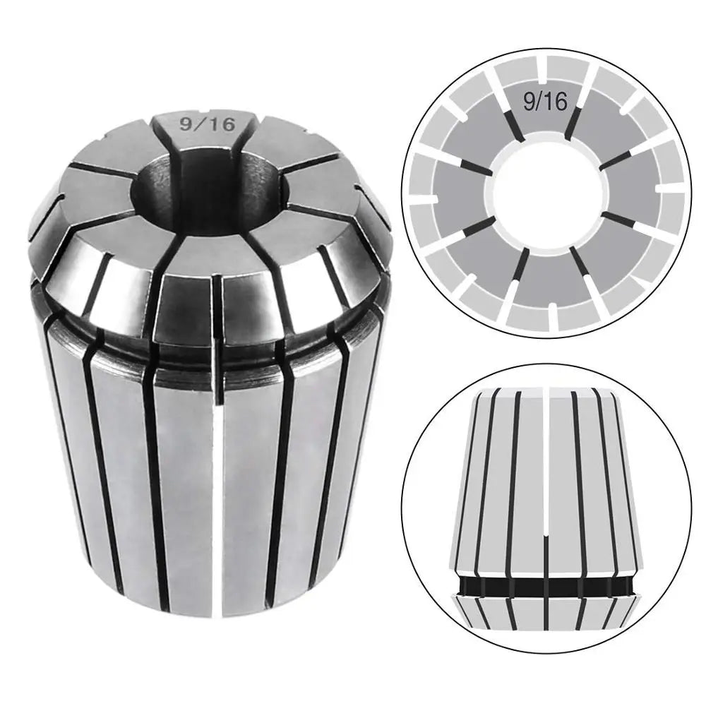 Porta Collet ER11 ER16 ER20 ER25 ER32 ER con Resorte de 0.008mm para Portaherramientas de Fresado CNC y Motor del Husillo de Máquina Grabadora