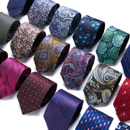 Corbata de Seda 100% para Hombre, Azul con Verde y Naranja, Ajuste Floral de Cachemira, Ideal para Boda y Trabajo