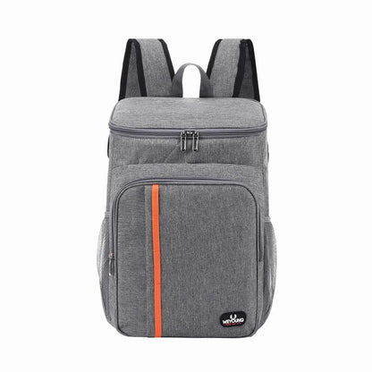 Mochila Térmica Impermeable con Aislante Engrosado de 20L, Bolsa Refrigerante de Grado Alimenticio PEVA, Ideal para Familia, Escuela y Picnic