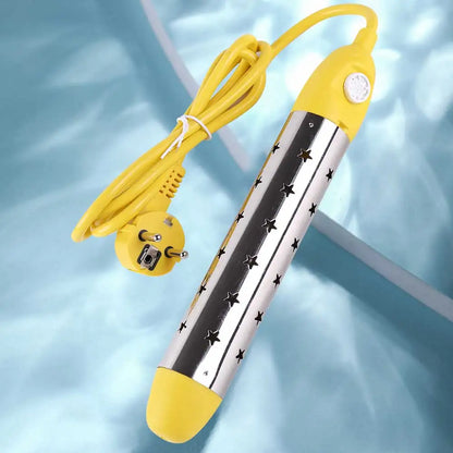 Calentador de Agua 2000/2500W para Piscina, Bañera y Baño - Inmersión Rápida con Apagado Automático, Calentador Solar Portátil Inteligente