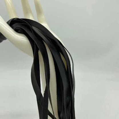 Juguetes exóticos de coqueteo con borlas dispersas, pequeños látigos de cuero para fetiche, azotes, Bondage, Flogger, cultivo de equitación, juegos para adultos