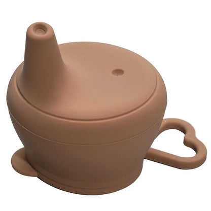 Taza Antiderrames para Bebé | Taza Sippy de Silicona para Niños y Niñas | Válvula de Seguridad, Ideal para Viajes