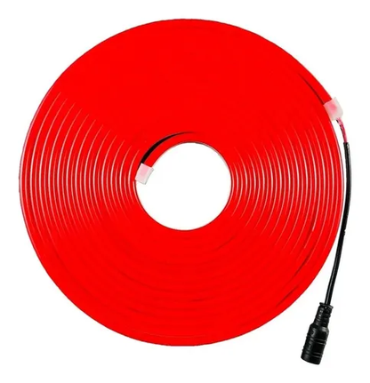 Tira Neón Flex 5 Mts + Eliminador de corriente
