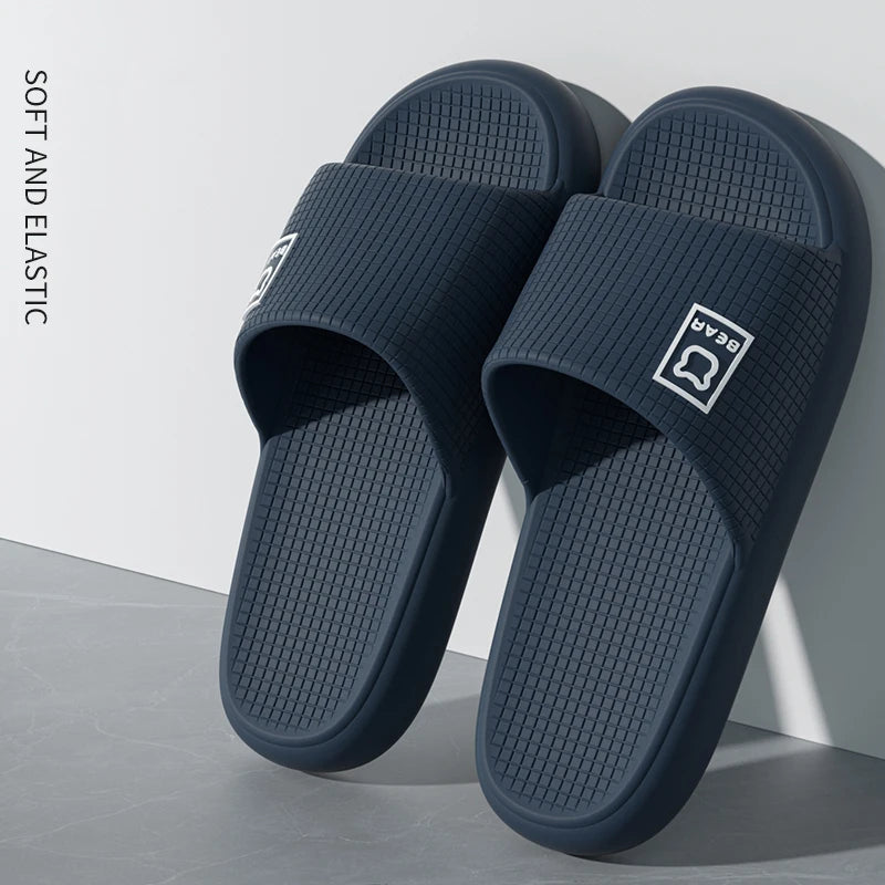 Sandalias Antideslizantes para Hombre y Mujer - Chanclas Suaves y Cómodas para el Hogar, Moda Verano