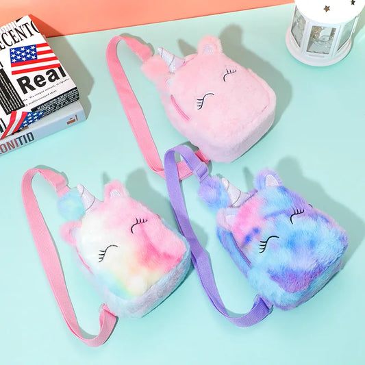 Mochila Infantil de Unicornio | Bolsa Cruzada y Estuche para Niñas | Diseño Lindo y Funcional