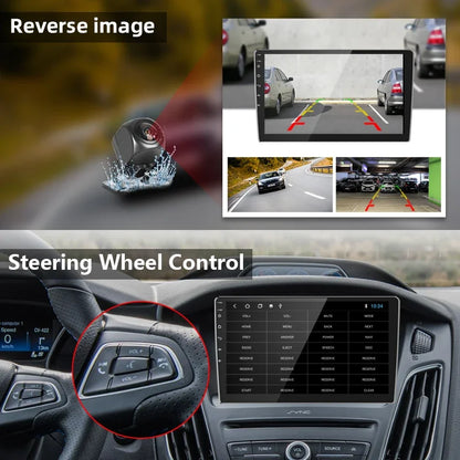 Reproductor Multimedia 2 DIN SRNUBI - Android 12, CarPlay Universal, Pantalla de 7" y 9" para Nissan, Honda, Toyota, Lada, Volkswagen y Hyundai