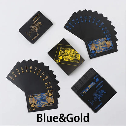 1 Pieza de Cartas de Póker Impermeables de Plástico PET - Ideal para Juegos de Mesa en Halloween, Día de Acción de Gracias y Navidad