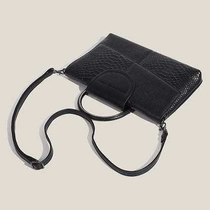 Bolso de Mano de Alta Calidad para Mujer - Clutch Estilo Sobre - Bolso Bandolera Elegante para Fiesta y Eventos (30 x 17 x 4 cm)