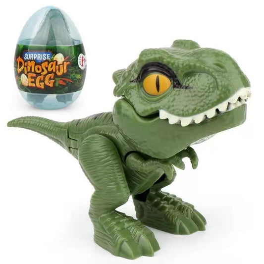 Dinosaurio Mordedor de Dedos con Articulaciones Móviles – Juguete Interactivo de Dinosaurios del Jurásico para Niños