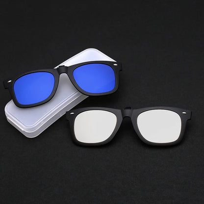 Gafas de Sol Polarizadas con Clip para Hombre y Mujer | Lentes Fotocromáticas con Visión Nocturna y Protección UV400