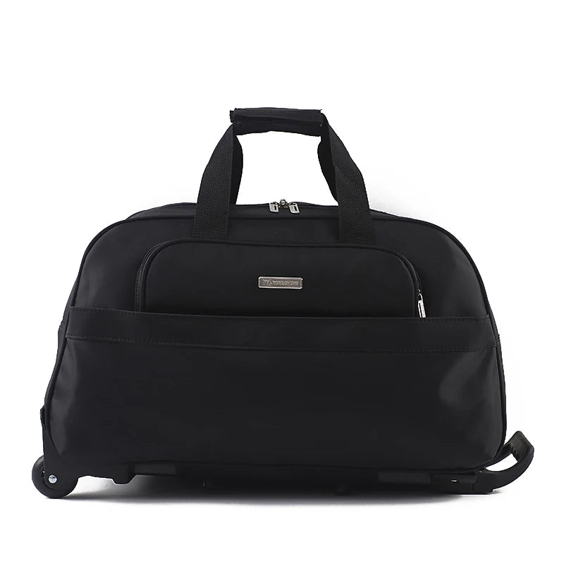 Maleta de Viaje Unisex de Gran Capacidad con Ruedas – Equipaje de Mano Portátil Impermeable