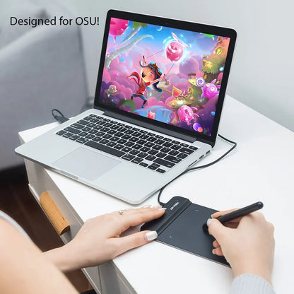 Tableta de Dibujo XPPen G430S - Tableta Gráfica con 8192 Niveles de Presión y Estiló Sin Batería