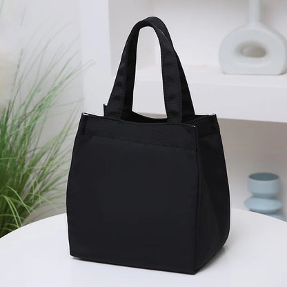 Bolsa de Almuerzo de Gran Capacidad con Aislamiento de Aluminio para Trabajo - Bolsa Práctica con Asa Superior
