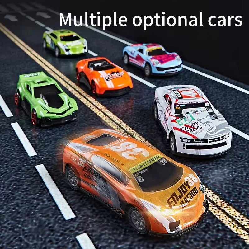 Camión Contenedor con Expulsor y 6 Coches de Aleación - Juguete de Ingeniería para Niños - Coche de Retroceso Regalo de Navidad y Acción de Gracias
