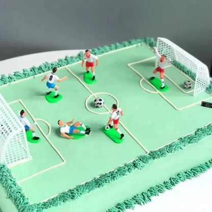 9Pcs/Set Soccer Football Basketball Kids Cupcake Decoration Cake Topper Happy Birthday  Baby Children Party Decor Party Supplies