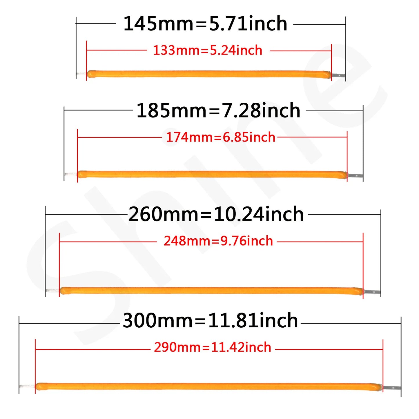 Filamento LED Flexible DC3V - Edison Bulb en Varios Tamaños y Colores