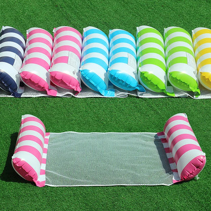 Hamaca de agua para adultos, colchón flotante inflable reclinable, ideal para natación en el mar, piscina, juguete de fiesta, cama de salón, novedad de verano