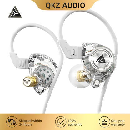 Auriculares Originales QKZ AK3 con Micrófono, Cancelación de Ruido y Sonido Estéreo para Gaming y Uso Diario