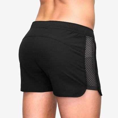 Pantalones Cortos Deportivos de Secado Rápido para Hombre | Shorts de Malla con Bolsillos para Entrenamiento, Gimnasio y Trotar | Verano