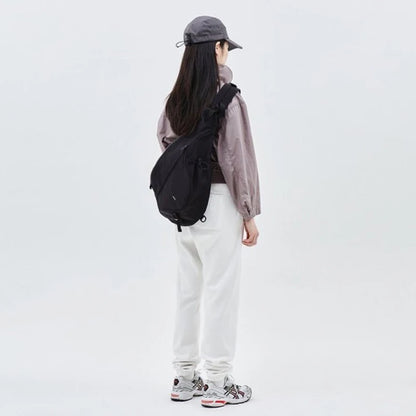 Bolsa de Pecho Unisex de Gran Capacidad, Mochila Casual Hip Hop de Nylon para Hombre, Bandolera de Viaje