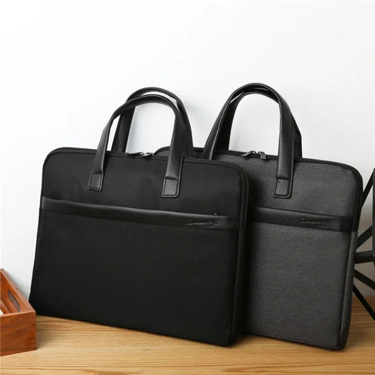 Maletín Oxford para Hombre y Mujer - Maletín de Oficina, Bolsa para Archivos y Computadora, Gran Capacidad