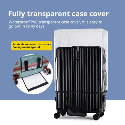 Funda Protectora Transparente para Maleta – Impermeable y Resistente al Polvo