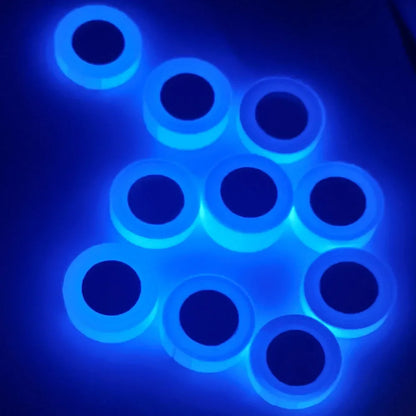 Cinta Fluorescente Luminosa Autoadhesiva - Cinta Brillante en la Oscuridad para Decoración del Hogar y Advertencias de Seguridad (1-5 PCS)