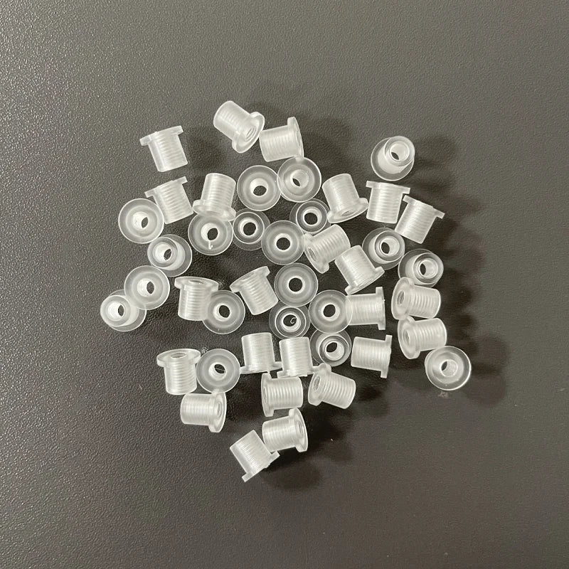 M4 M5 Tuercas de Acrílico Transparentes para Instalación de Letras de Canal, Montaje con Pernos de Acero Inoxidable, 500 piezas en Stock