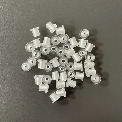 M4 M5 Tuercas de Acrílico Transparentes para Instalación de Letras de Canal, Montaje con Pernos de Acero Inoxidable, 500 piezas en Stock