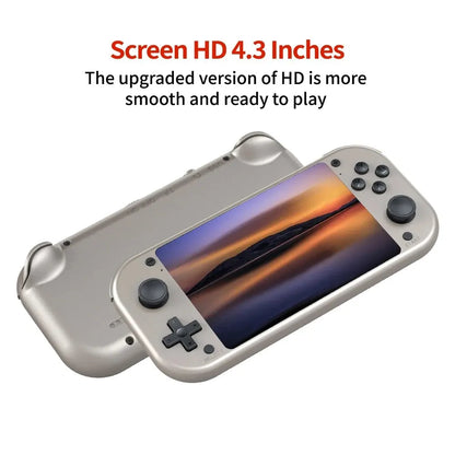 Consola de Videojuegos Retro BOYHOM M17 con Pantalla IPS de 4.3 Pulgadas y Sistema Operativo de Código Abierto Linux - Reproductor de Video Portátil de Bolsillo para PSP