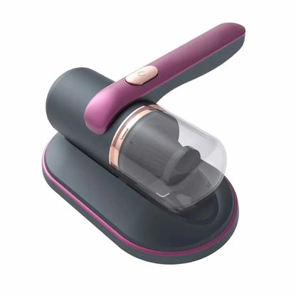 Aspiradora de Colchones Portátil con Luz Ultravioleta - Eliminador de Ácaros Inalámbrico y Recargable USB