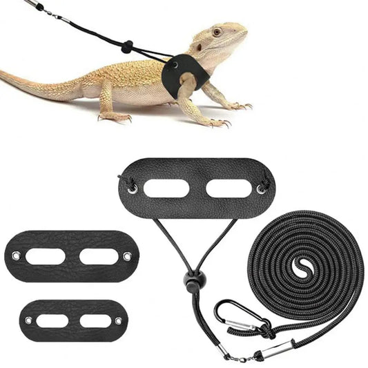 Arnés Ajustable para Reptiles - Correa Suave y Cómoda para Dragones Barbudos y Mascotas Pequeñas